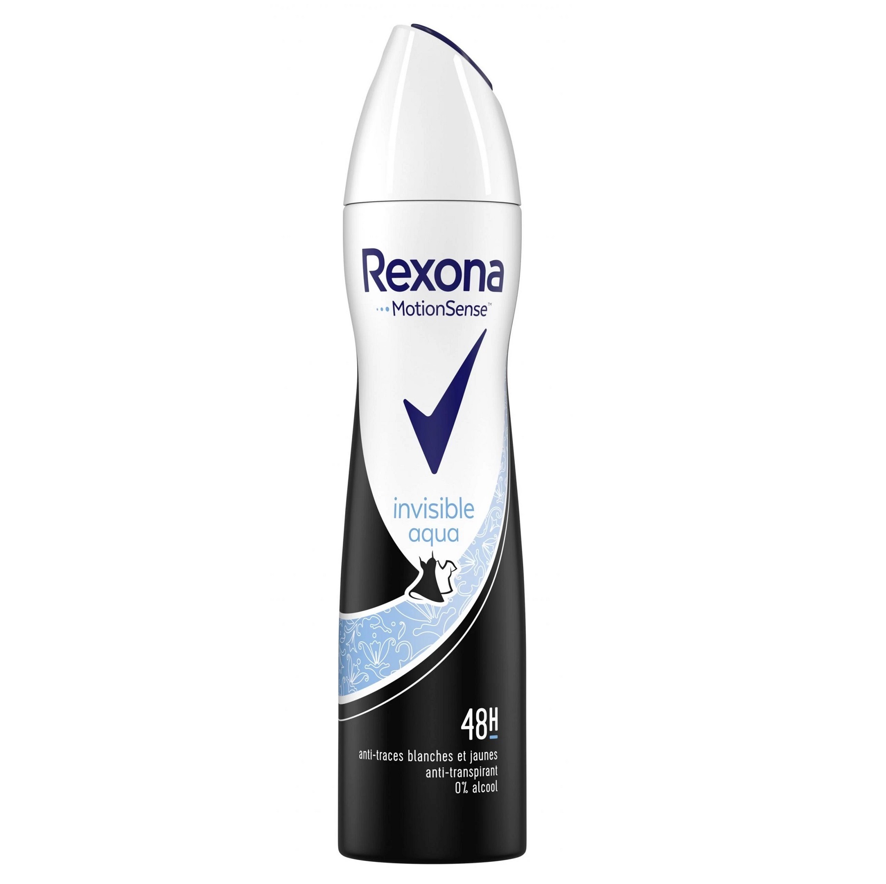 اسپری دئودورانت Rexona  رکسونا زنانه مدل Invisible Aqua اصل ایتالیا حجم 200 میل