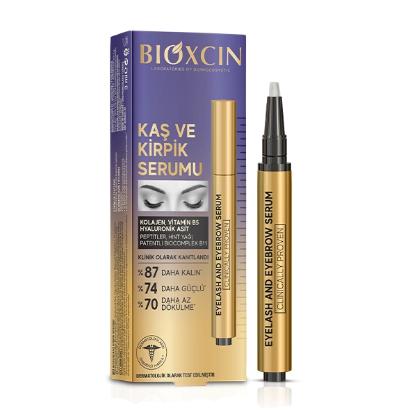 سرم تقویت کننده مژه و ابرو بیوکسین Bioxcin حجم 3 میل